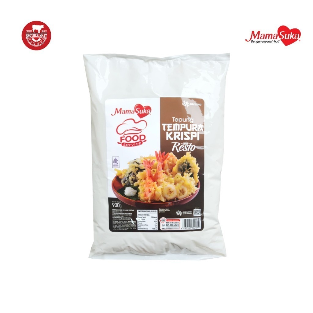 

MamaSuka Tepung Tempura Krispi 900gr - Brothermeatshop