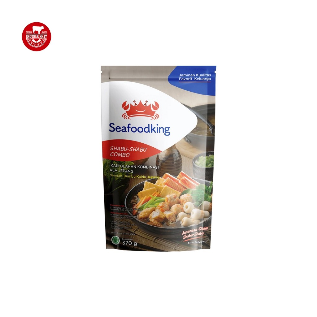 

Seafoodking Shabu - Shabu Combo ala Jepang 370gr - Brothermeatshop