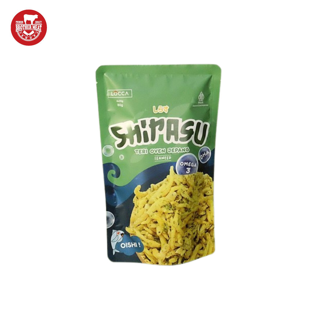 

LOCCA Shirasu Teri Oven Jepang Seaweed 80gr, Brothermeatshop