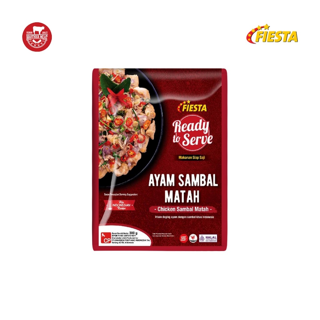 

Fiesta Ready To Serve Ayam Sambal Matah 300gr