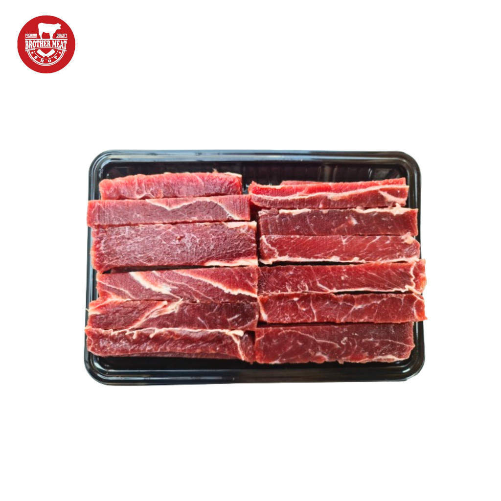 

Beef Strips Stir Fry / Daging Sapi Potong Tumis / Teriyaki Low Fat 250gr,= - Brothermeatshop