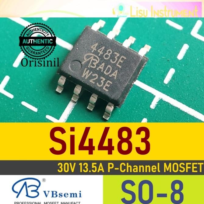 Murah SI4483EDY-VB 4483 30V 13.5A P-Channel MOSFET SO-8 Original VBSemi lisu992 Segera Beli