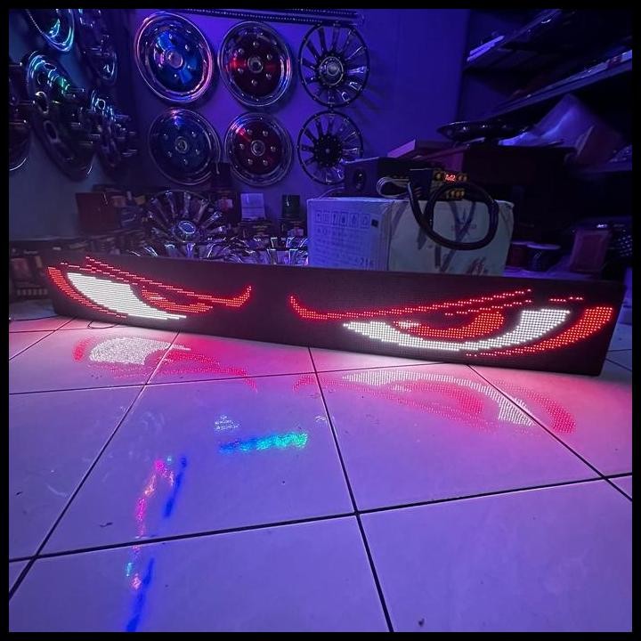 Terlaris Strobo Mata Running Text Terbaru Car Lampu Truk Good Quality