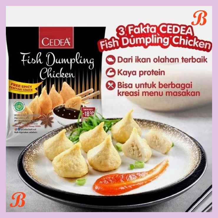 

| SMW | CEDEA FISH DUMPLING CHICKEN 200 GR - FROZEN FOOD LEZAT BERMUTU