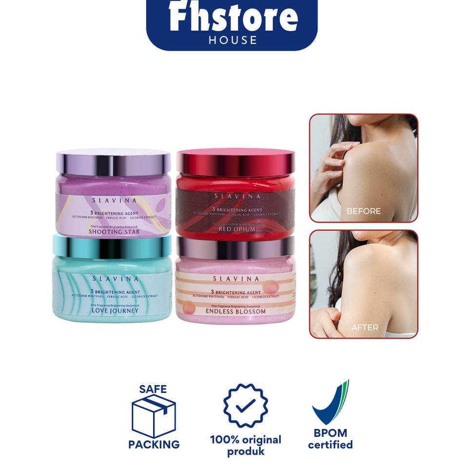 Fh Lavina Body Crub Lavina Lulur