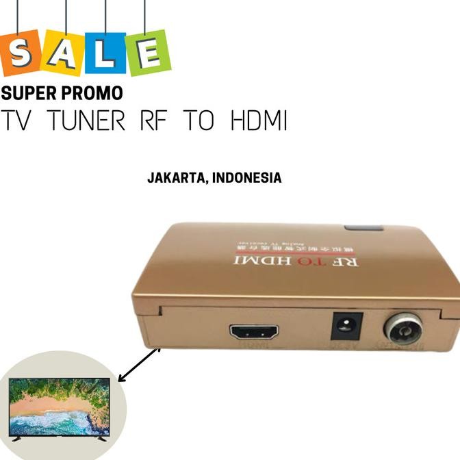 CONVERTER RF TO HDMI TV TUNER FULL HD