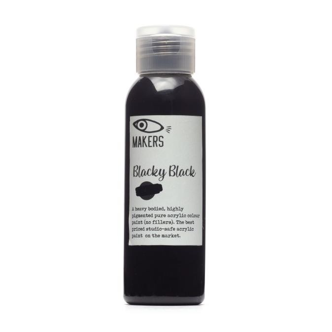 

Sale Blacky Black Acrylic Paint 100Ml