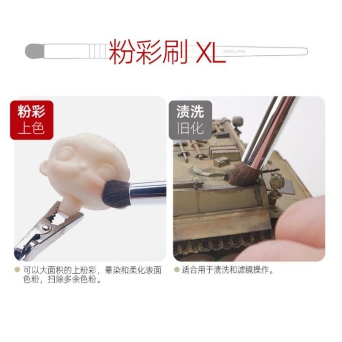 

TERBARU PASTEL PAINT BRUSH / WEATHERING BRUSH - HOBBY MIO !!!!!