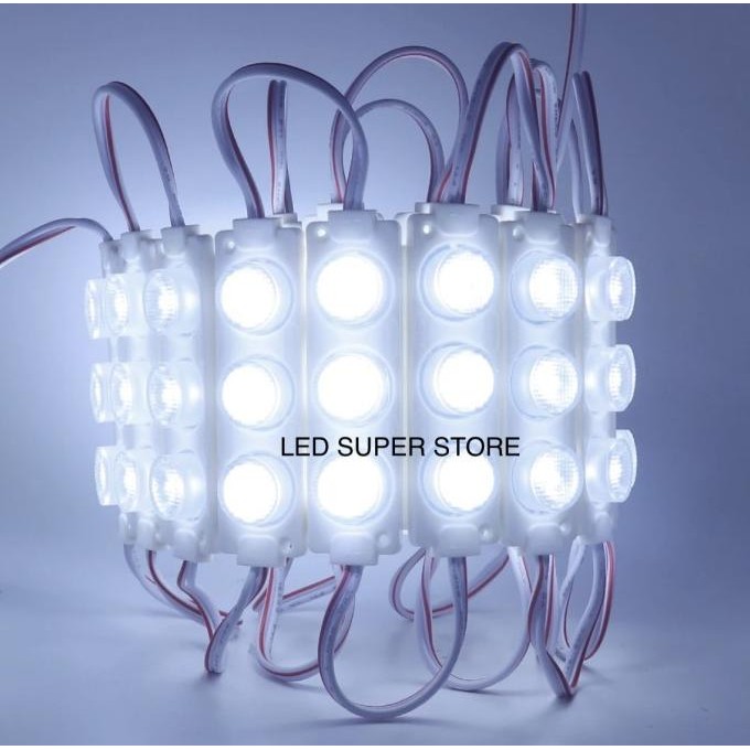 HARGA DISC - [100pc] SAMSUNG SSS Modul 3 LED Timbul Kolong truk tipe 7520 12-24volt