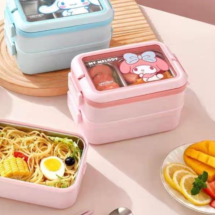 Kotak Makan Stainless Steel / Tepak Makan Stainless Steel / Kotak Beka