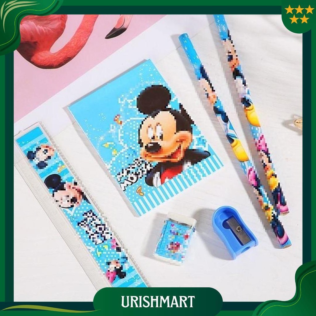 

Bores Alat Tulis Set 6In1 Stationery Set Lucu Karakter Set Perlengkapan Alat Tulis Sekolah Anak-Anak Tk Murah Ori