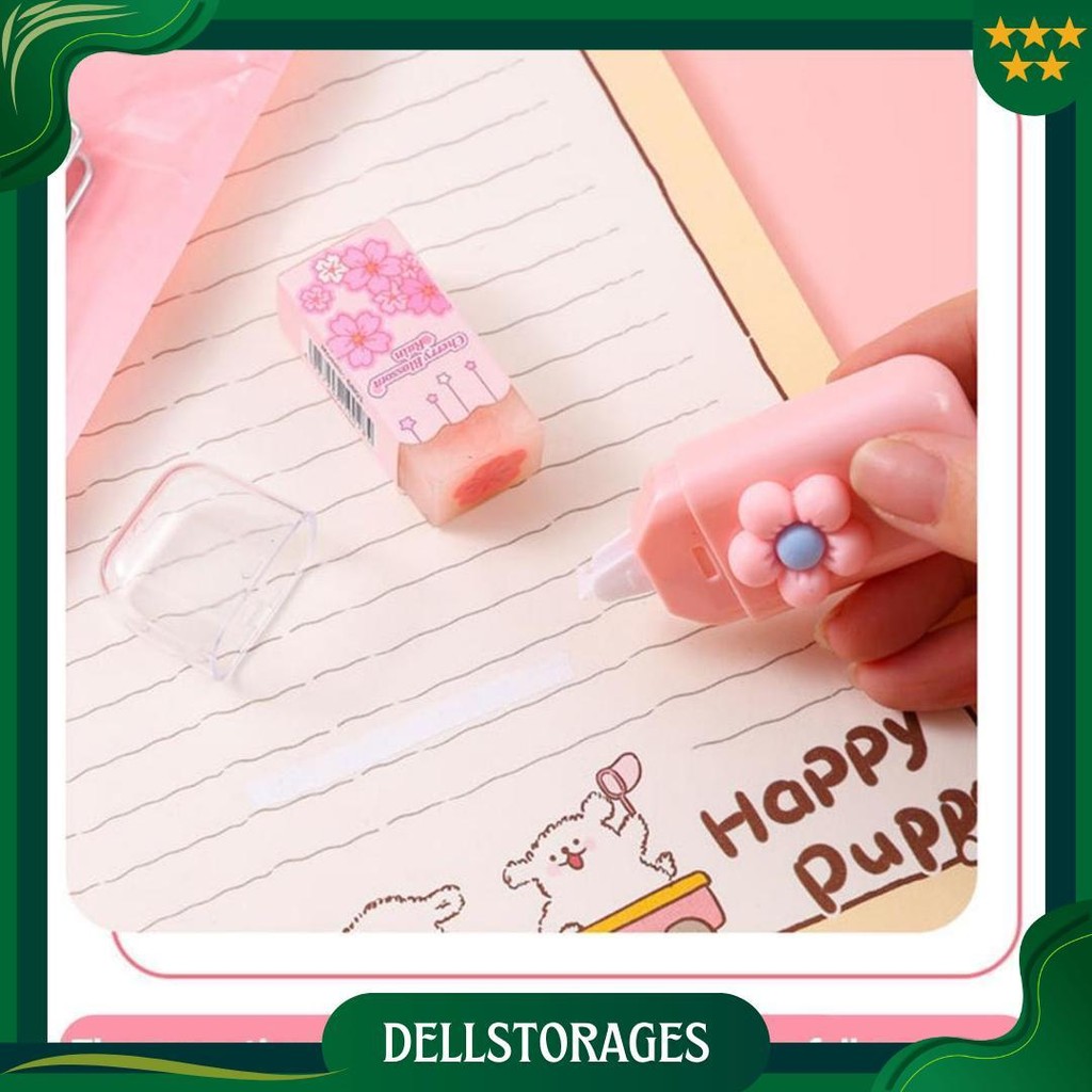 

[Cod] Set 7-Piece-Set Set Alat Tulis Kawaii Paket Hadiah Perlengkapan Sekolah Lucu Berbagai Macam Alat Tulis, Bahan Plastik Tahan Lama Cod