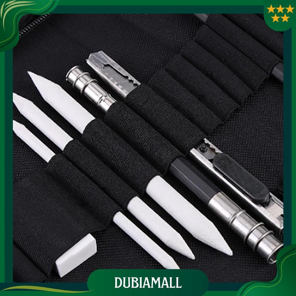 

33/35Pcs/Set Sketch Pencil Pisau Penghapus Dan Pensil Gambar Untuk Keperluan Sekolah Pencil Drawing Set Sale