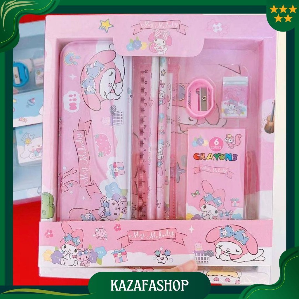 

Stationery Set Sanrio- Stationery 7 In 1 Best Seller