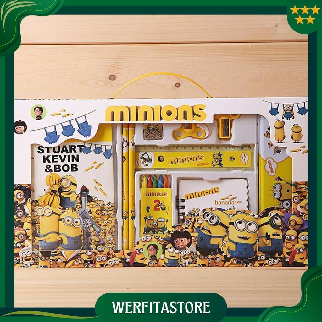 

Peralatan Tulis Anak Sekolah 14 In 1 Set Alat Tulis Anak Motif Kartun Best Seller