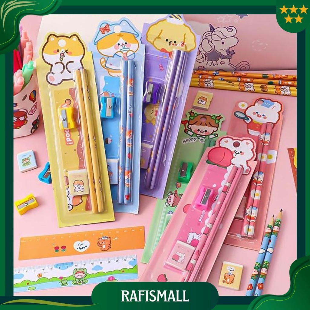 

Alat Tulis Set Sekolah/Pensil Set Anak Sekolah Ori