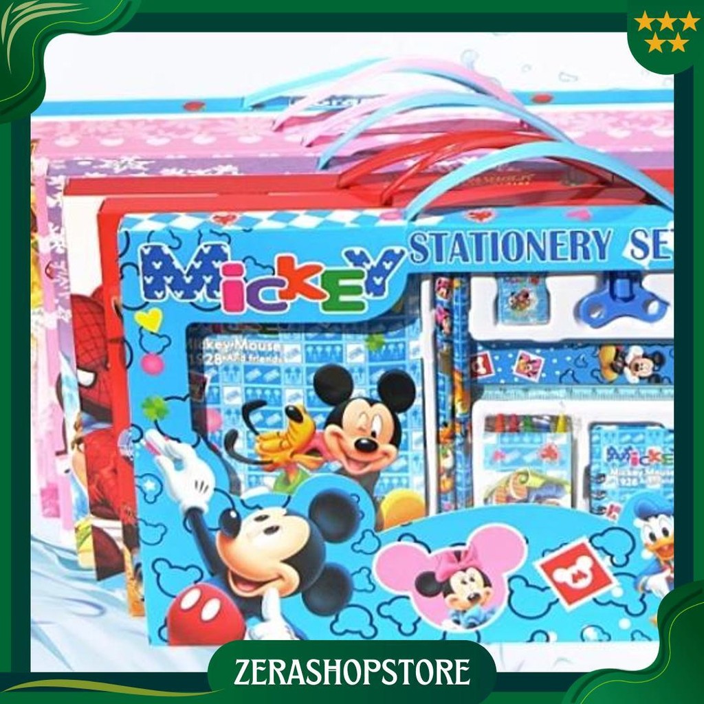 

Peachs - S5982 Set Alat Tulis 8 In 1 / Set Alat Tulis Anak Motif Kartun / Set Alat Tulis 8 In 1 Lucu / Stationery Set 8 In 1 Lucu Ori