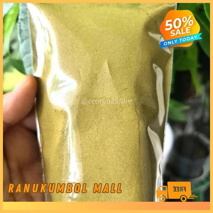 

100GR ORIGINAL TANPA CAMPURAN BUBUK DAUM SIRSAK RANU KUMBOL MALL TERJAMIN BEST!!