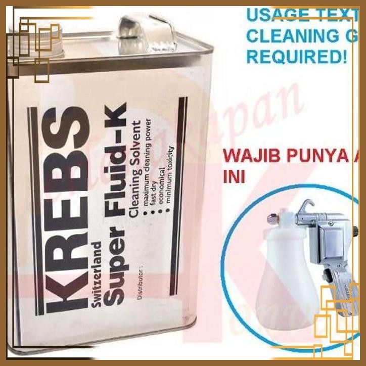 [PGK] CAIRAN PEMBERSIH NODA MINYAK MAKANAN LEM KAIN PAKAIAN KREBS SUPER FLUID-K TEXTILE DRY CLEANING
