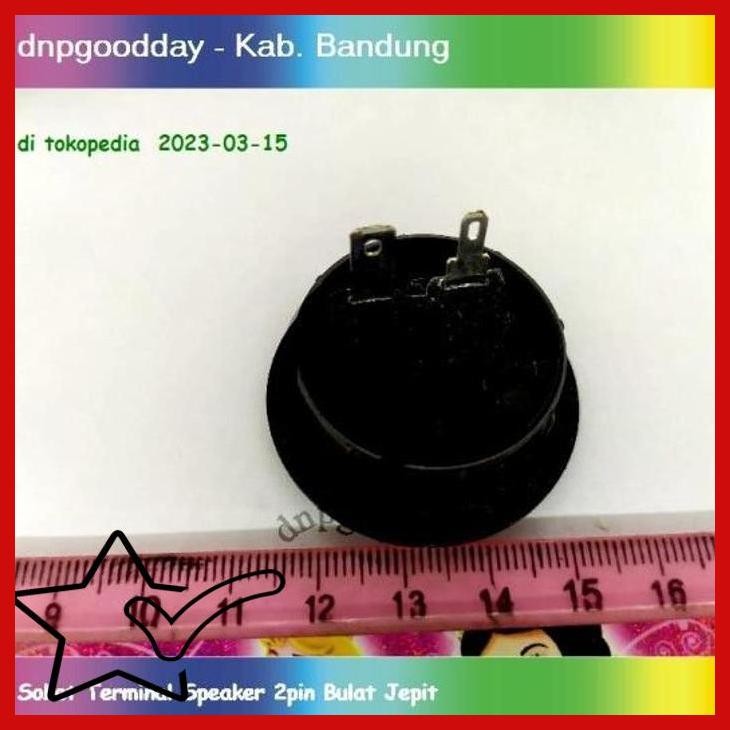 [DNP] SOKET TERMINAL SPEAKER 2PIN BULAT JEPIT
