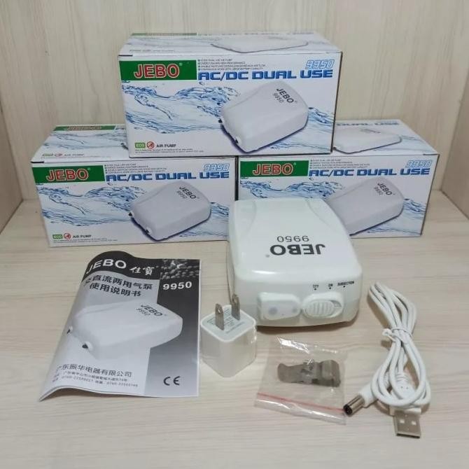 JEBO 9950 AC/DC aerator Pompa udara