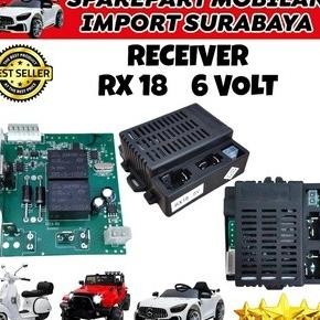 TERMURAH - RECEIVER RX 60 WELLYE 6 VOLT MOBILAN AKI ANAK MOBIL ACCU RC 6V MODUL