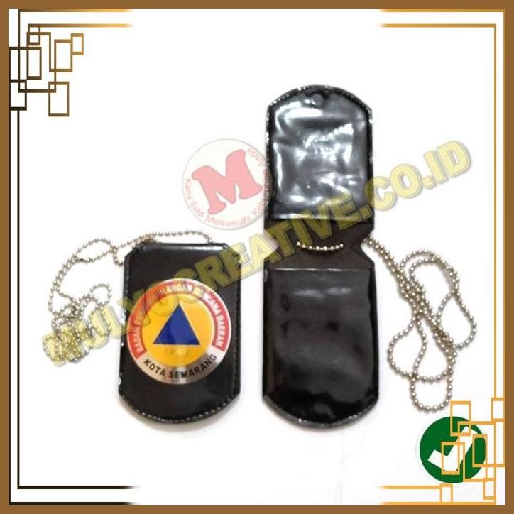 

[MCV] DOMPET NAME TAG ID CARD LOGO BPBD DOMPET LENCANA LOGO BPBD