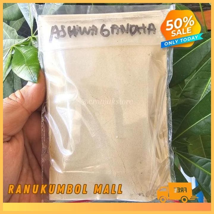 

ASHWAGANDHA 50GR 100GR BUBUK GINGSENG INDIA RANU KUMBOL MALL BEST PRODUCT!!