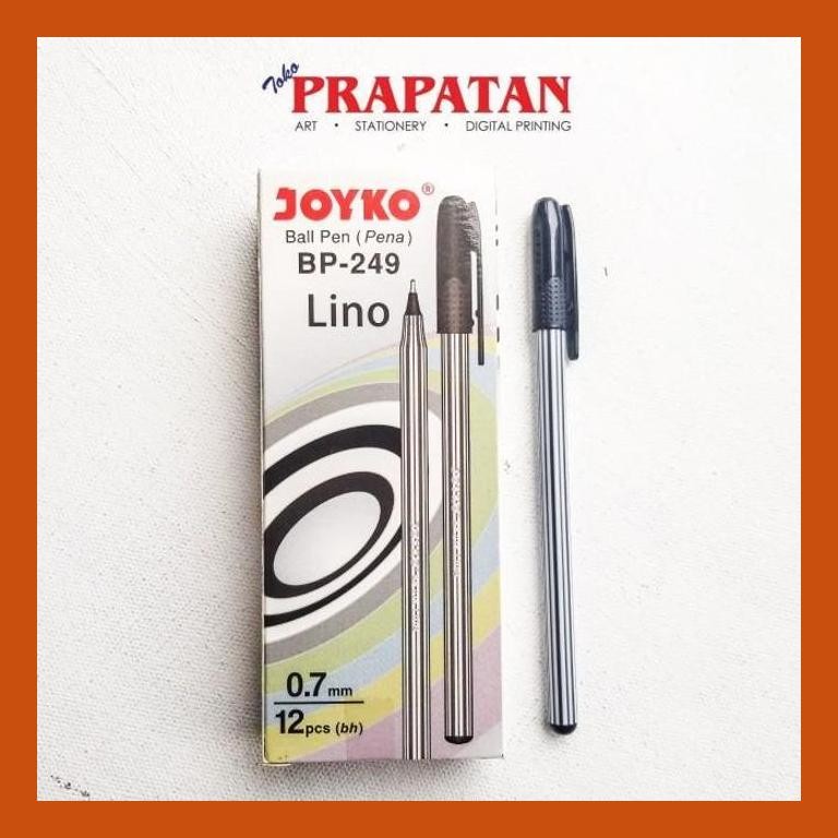

[ PERALATAN LUKIS / GAMBAR ] JOYKO BALL PEN LINO BP-249 0.7MM PENA GOOD QUALITY