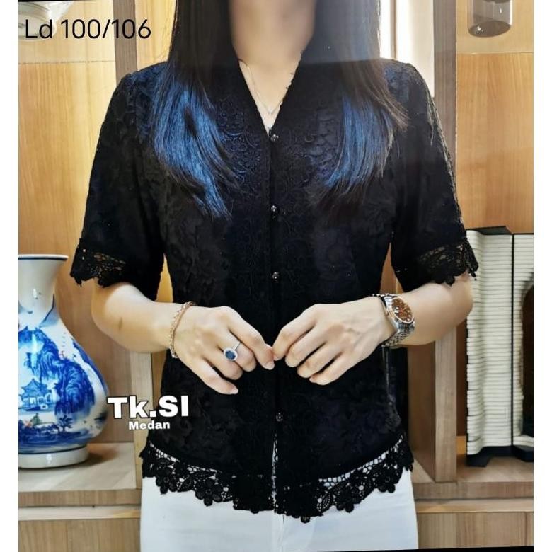 PLK Atasan Kebaya, Kebaya Brokat/Atasan Elgana/Brokat Elgana/Realpict TERLARIS