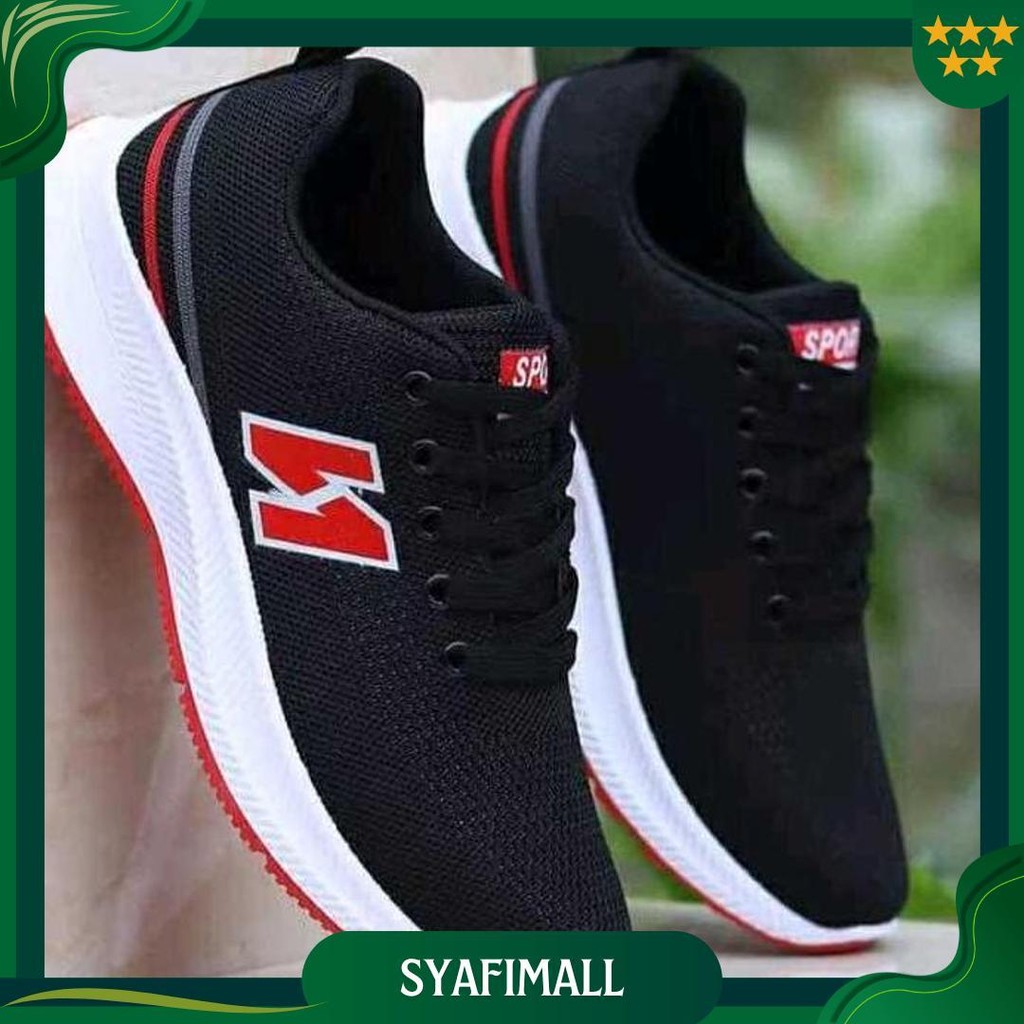 Sepshoes Sepatu Pria Sneakers Pria Sepatu Jogging Pria Sepatu Sekolah Pria  Fashion (N) Cod