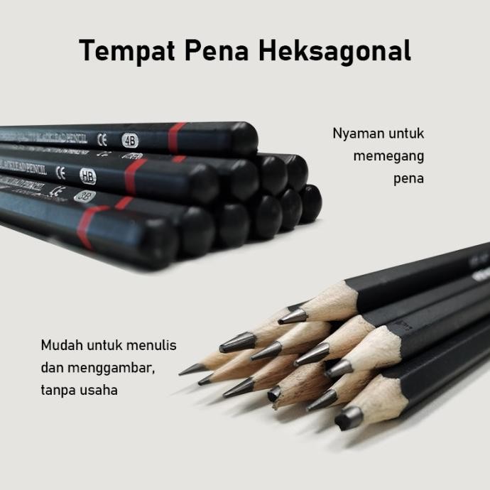

Lengkap Charcoal Pencils Set/Pensil Gambar Sketsa 12 Pcs Set