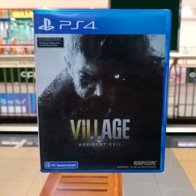 CO BD PS4 Resident Evil 8 VIII Village Game CD kaset Bluray Playstation4 RE