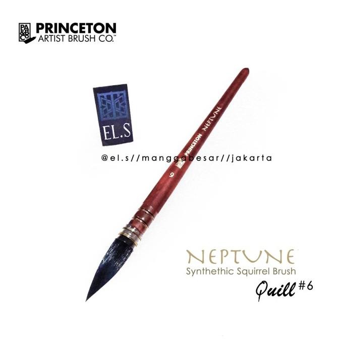 

Princeton Neptune Brush Quill 6 ( Kuas Lukis ) Original Dan Terpercaya