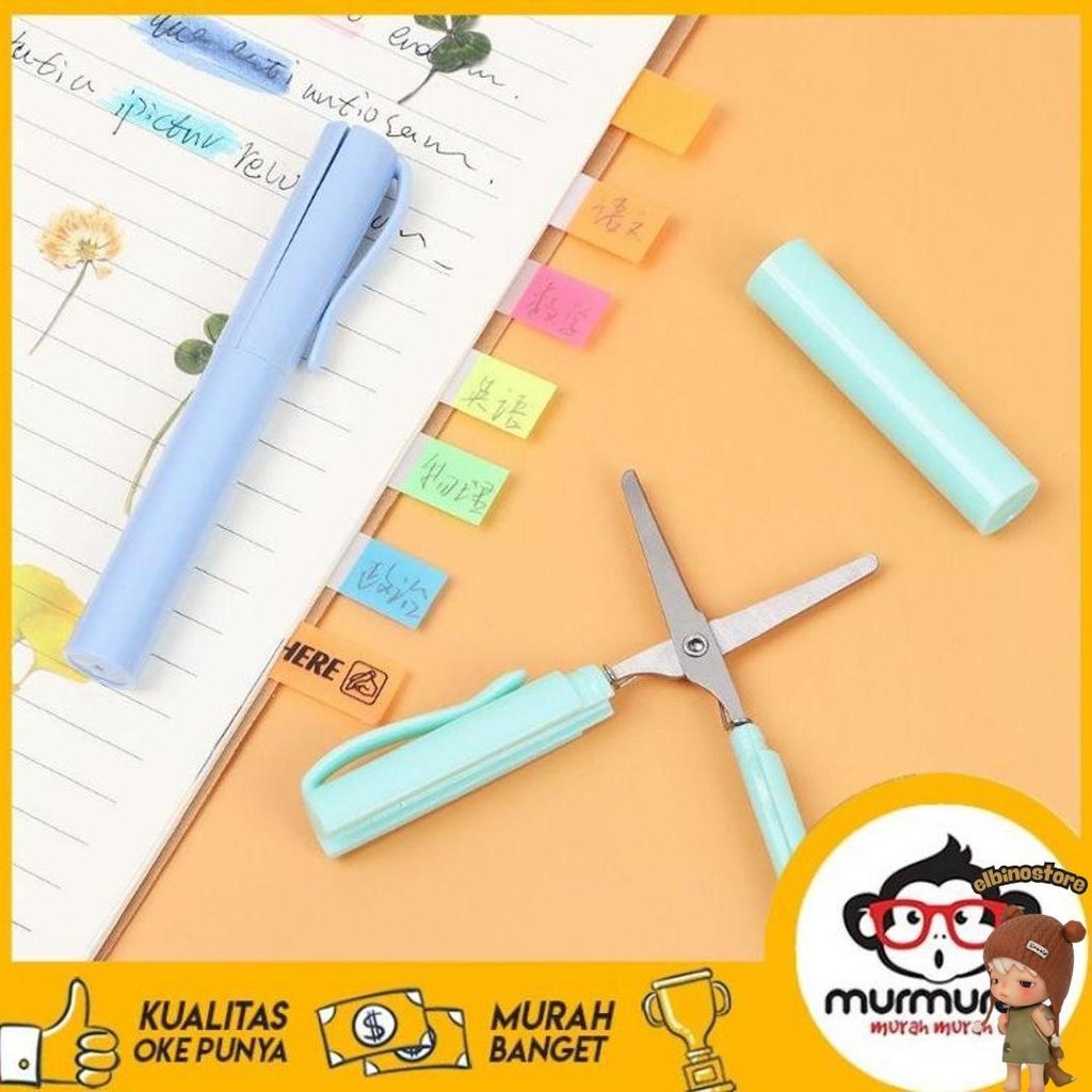 

Murmure.Id I Gunting Kertas Bentuk Pulpen Multifungsi Gunting Portable Multifungsi Scissors Cod