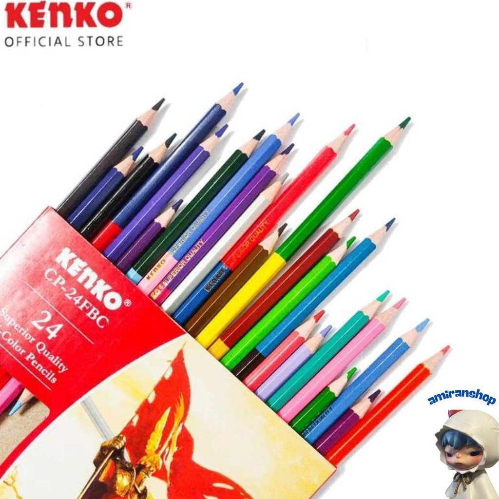 

Pensil 48 Warna Bi-Color Kenko Cp-24Fbc Sale
