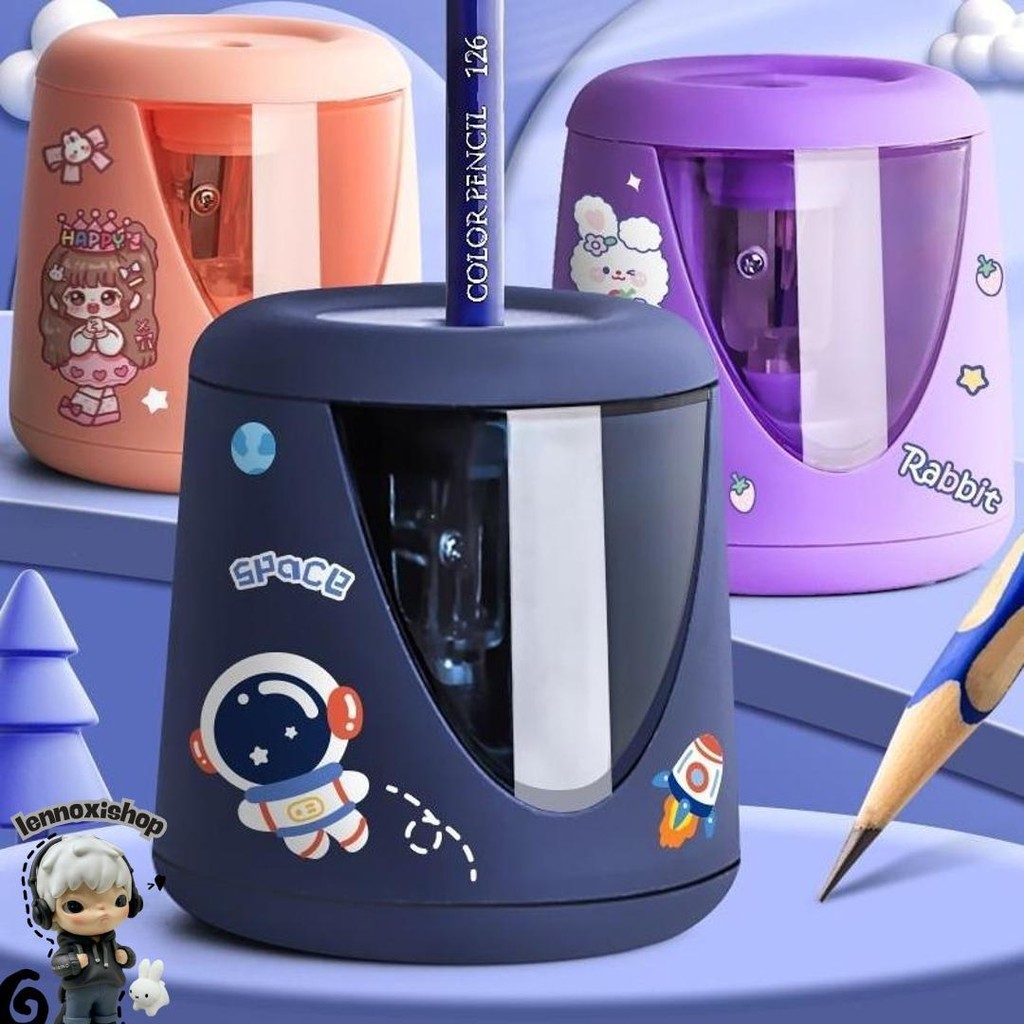 

Eletrik Rautan Pensil Pencil Sharpener Seritan Pencil Otomatis Murah