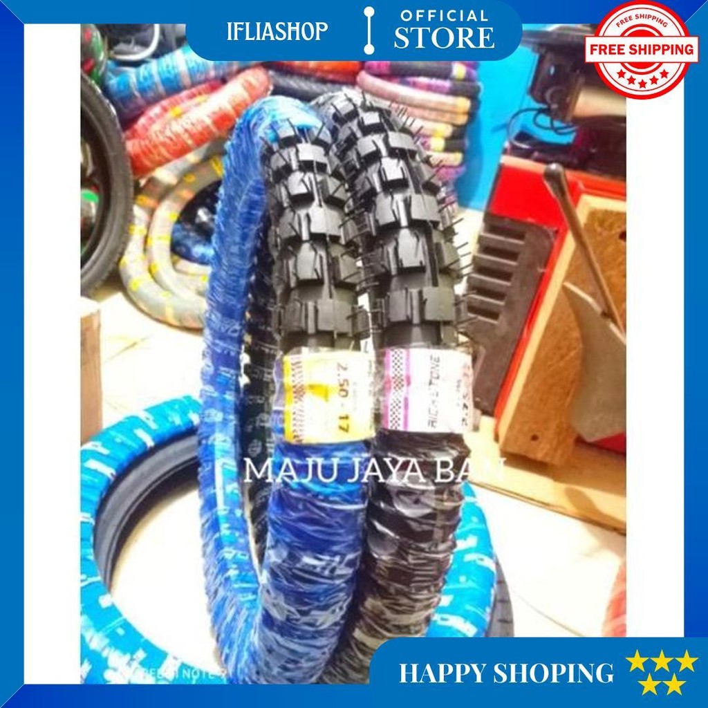 Ban Motor Cros Cangkul Trail Besar 250-17 Dan 275-17 Ban Bebek Ban Ring 17 Ban Cangkul Ban Trail Pro