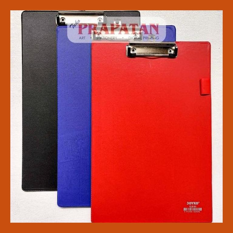 

[ PERALATAN LUKIS / GAMBAR ] JOYKO CLIPBOARD CLB-61 F4 | PAPAN JALAN | PAPAN UJIAN PACKING AMAN
