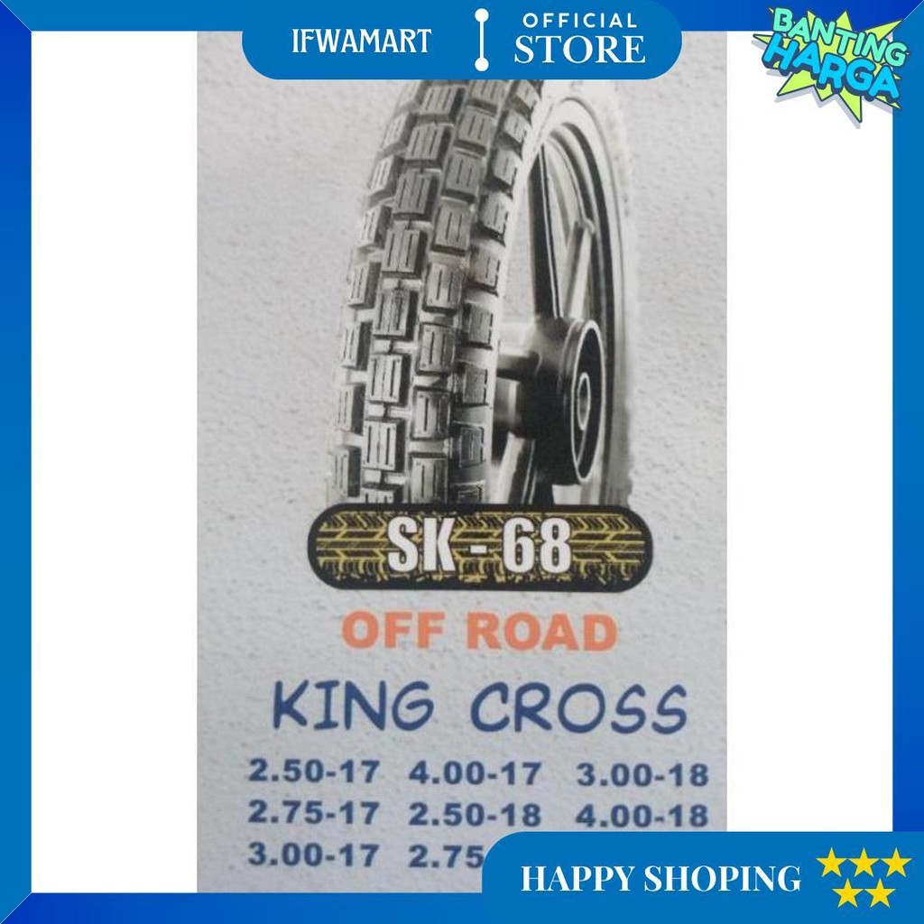 Ban Luar Trail Primaax 250-17 Sk-68 Primax King Cross Sk 68 Terlaris