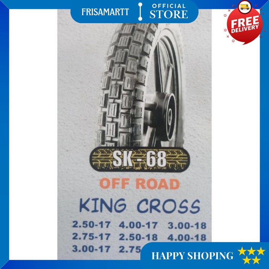 Ban Luar Trail Primaax 250-17 Sk-68 Primax King Cross Sk 68 Terlaris