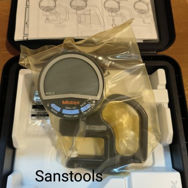 Mitutoyo 547-301 Thickness Gauge Digital Mitutoyo Japan Asli