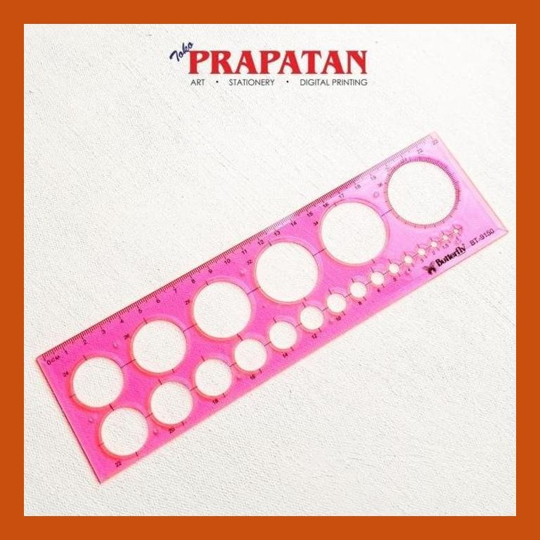 

[ PERALATAN LUKIS / GAMBAR ] PENGGARIS LINGKARAN BUTTERFLY BT-9150 SIAP KIRIM