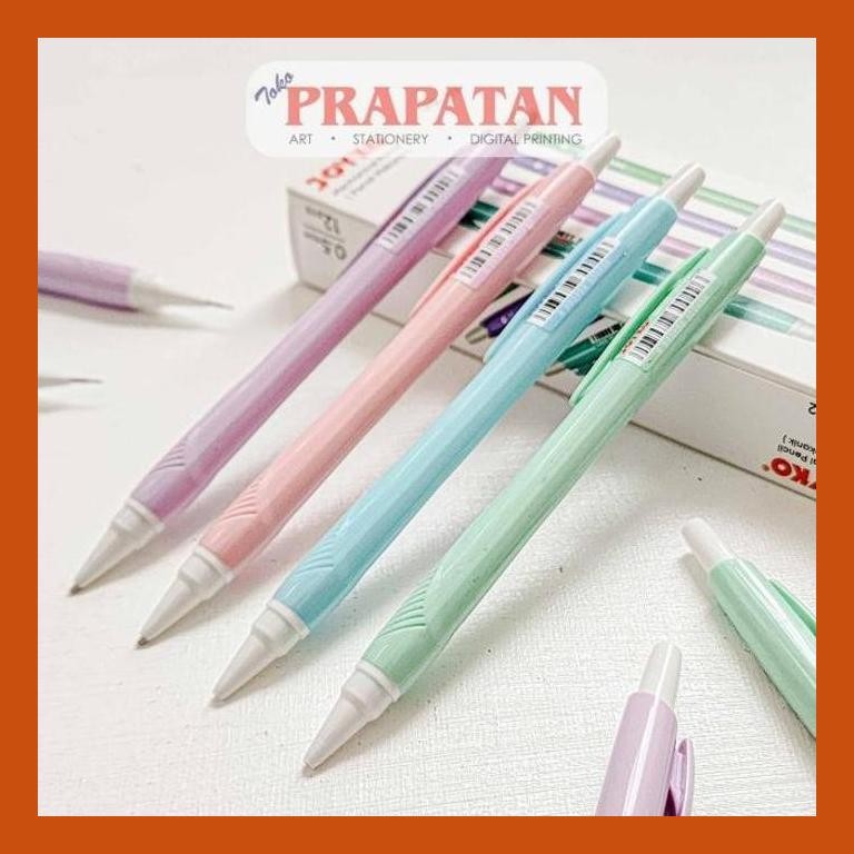 

[ PERALATAN LUKIS / GAMBAR ] JOYKO MP-52 MECHANICAL PENCIL 0.5MM | PENSIL MEKANIK PACKING AMAN