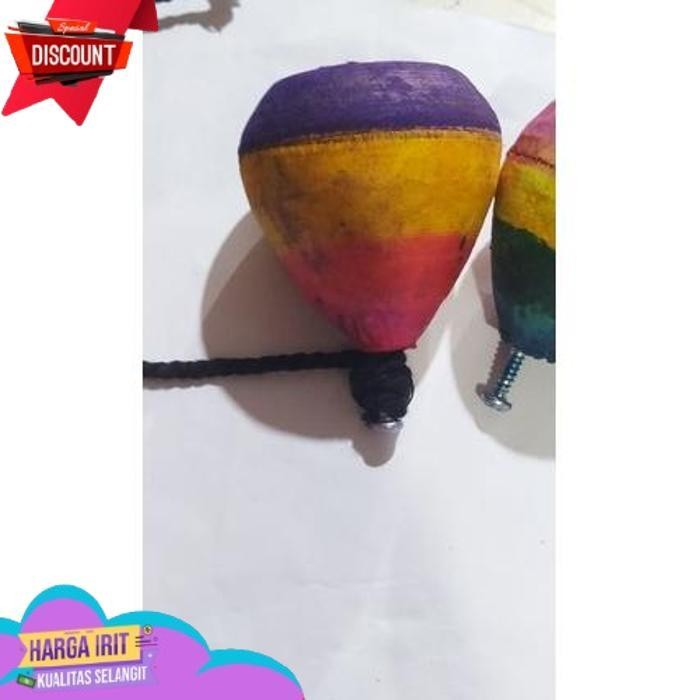 Today Gasing Kayu Permainan Jadul/Permainan Jadoel Gasing Kayu/Gasing Kayu Mainan Anak/Gasing Kayu T
