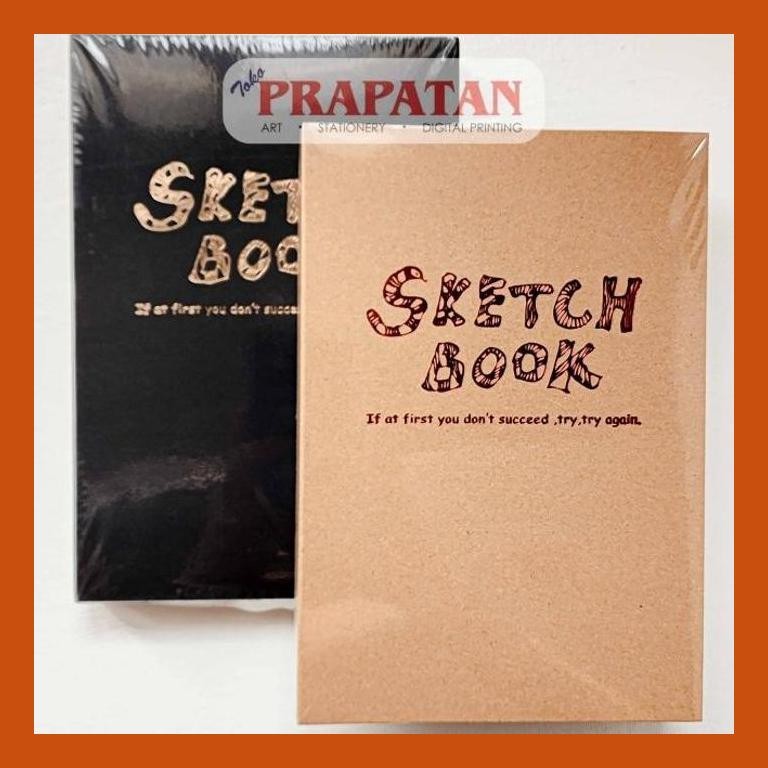 

[ PERALATAN LUKIS / GAMBAR ] POTENTATE A5 EXPOSED STITCH BOUND SKETCHBOOK | BUKU GAMBAR SIAP KIRIM