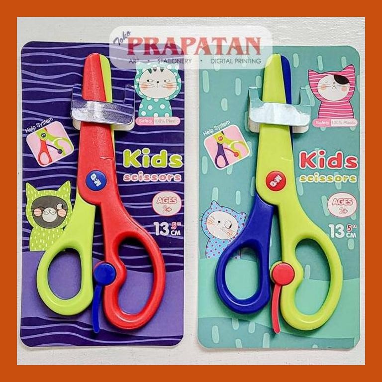 

[ PERALATAN LUKIS / GAMBAR ] M&G SO MANY CATS GUNTING ANAK ASS913 | KIDS SCISSORS GOOD QUALITY