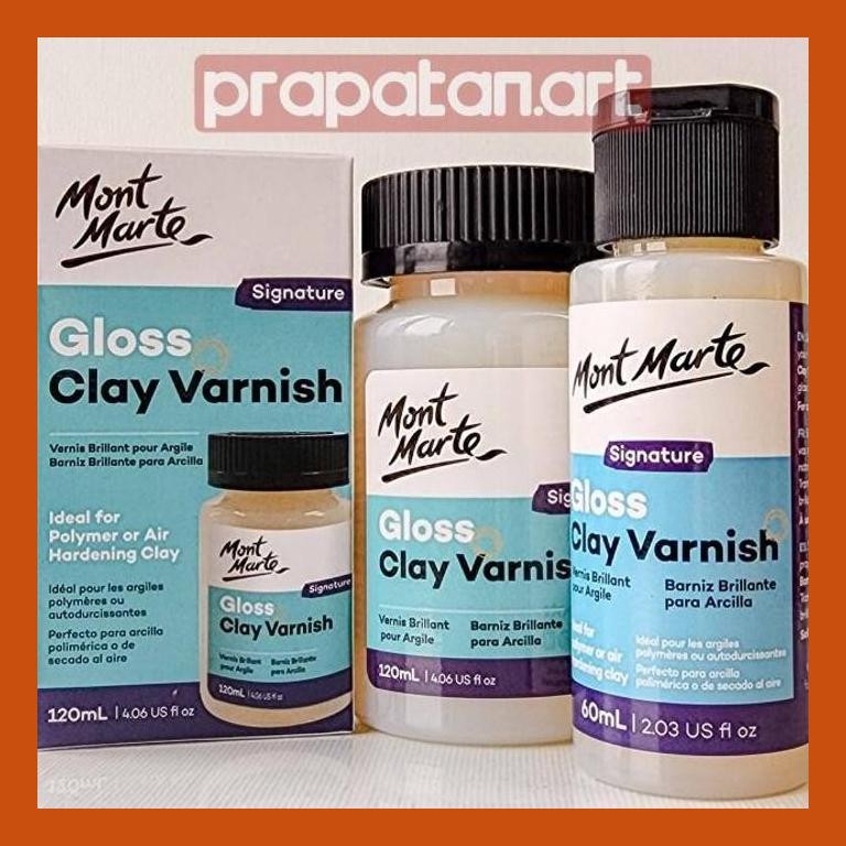 

[ PERALATAN LUKIS / GAMBAR ] MONT MARTE GLOSS VARNISH CLAY 60ML MMSP2003_V01 GOOD QUALITY