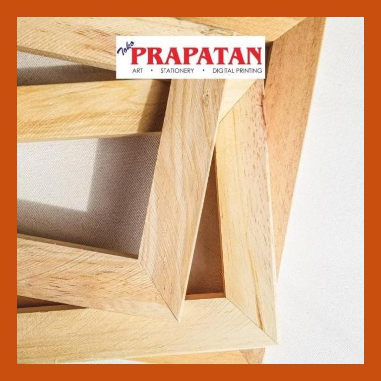 

[ PERALATAN LUKIS / GAMBAR ] SPANRAM KANVAS 100X100CM / KAYU KANVAS GOOD QUALITY