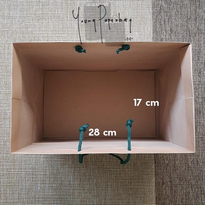

YBW-2429 Paper Bag / Tas Kertas Idul Fitri Hampers Lebaran Uk. 28x17x20 Model Landscape (1 Lusin) Terlaris